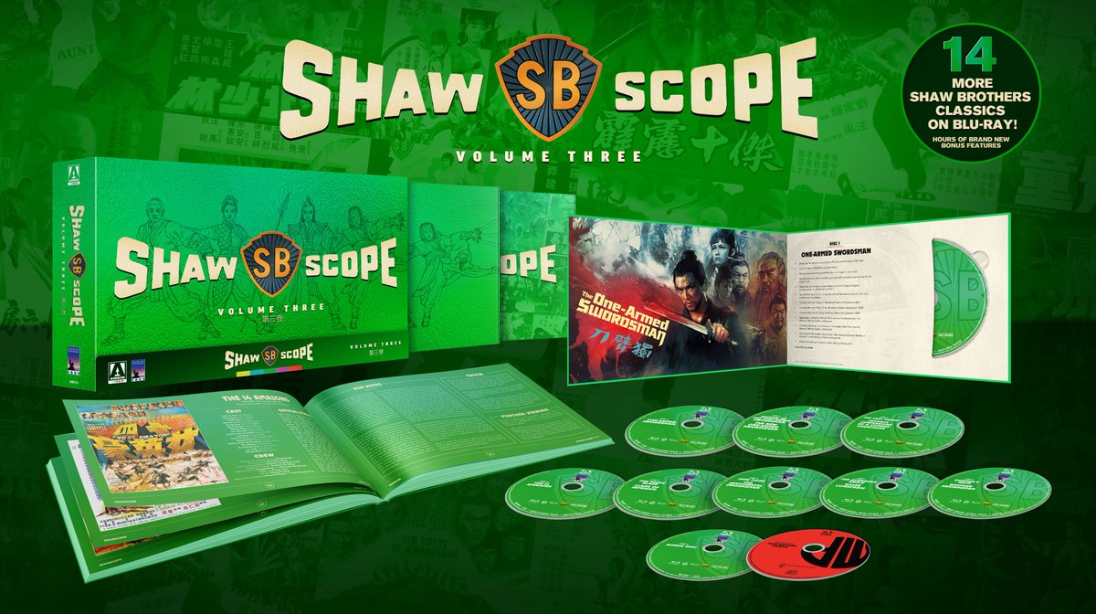 ArrowFilmsVideo's tweet photo. NEW UK, US & CAN TITLE: Shawscope Volume Three (Limited Edition Blu-ray): https://t.co/IDo5rCMe4m https://t.co/IMdkAMVPlg