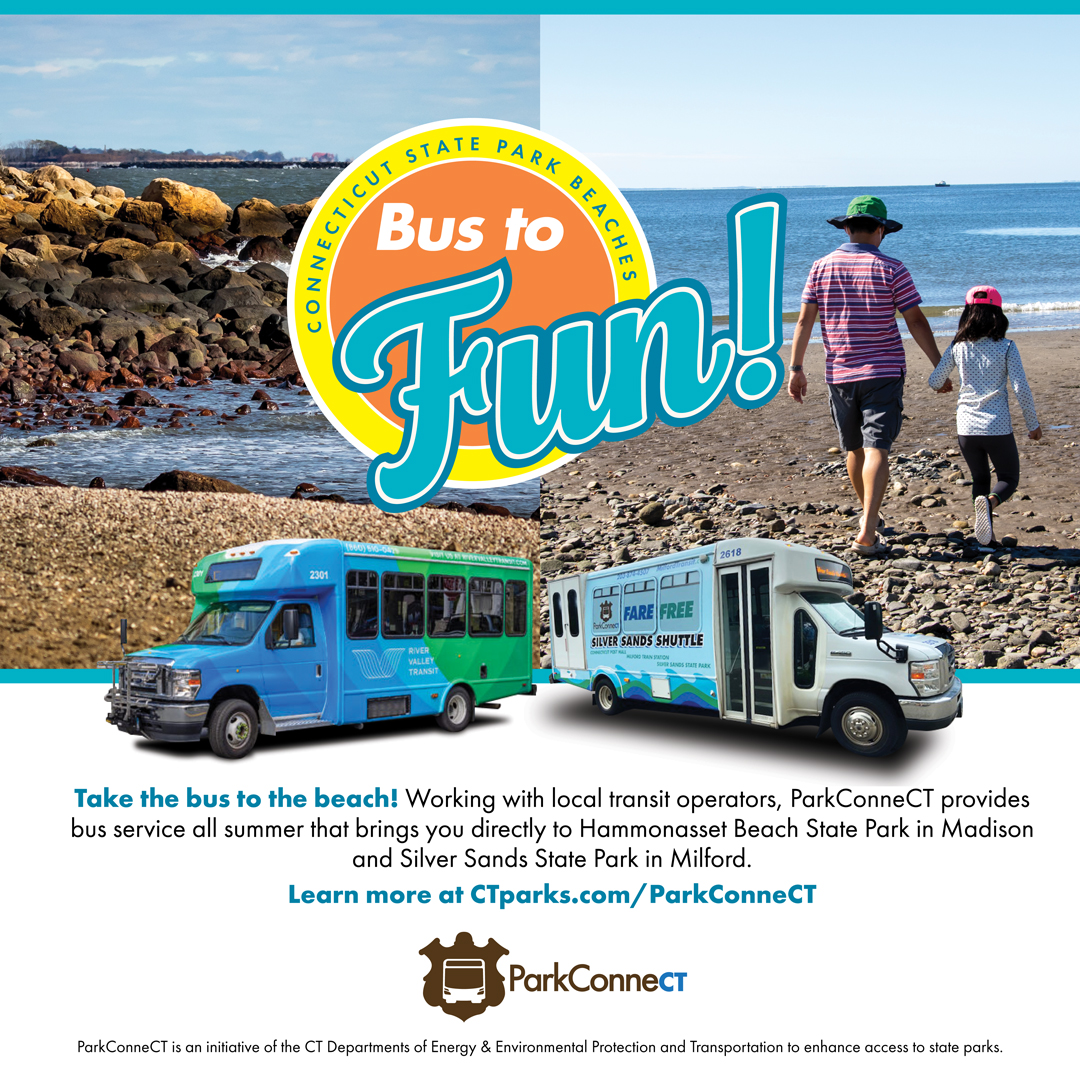 CTrides's tweet photo. Happy National Beach Day! ๐๏ธ
Beach vibes are just a ride away with ParkConneCT! ๐๐
#CTrides #ParkConneCT #BeachDays #CTBeaches https://t.co/Mv8YlVp2sp
