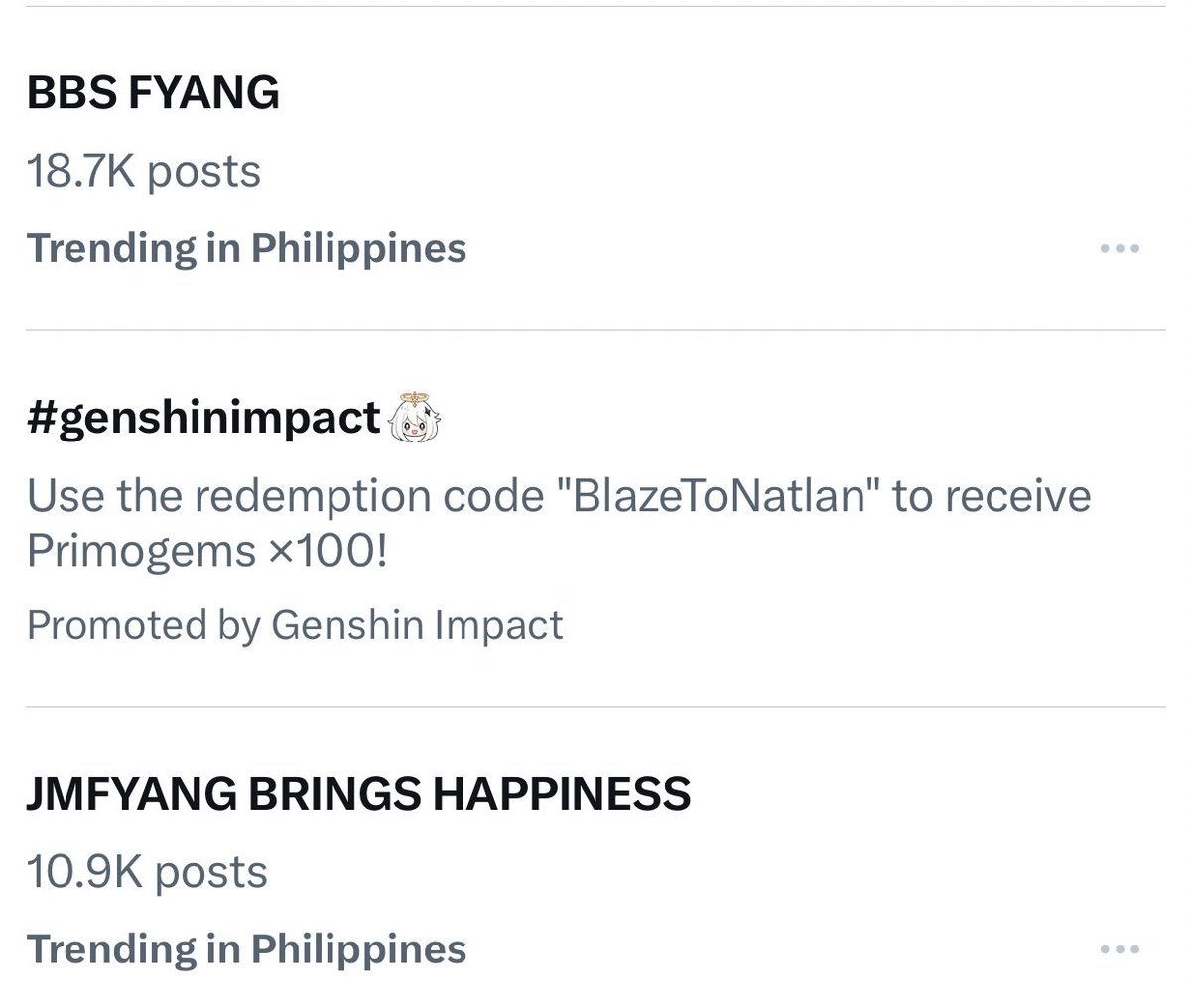 my oa fersons

JMFYANG BRINGS HAPPINESS
BBS FYANG
