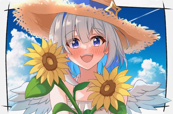 青に咲いた夏#かなたーと 