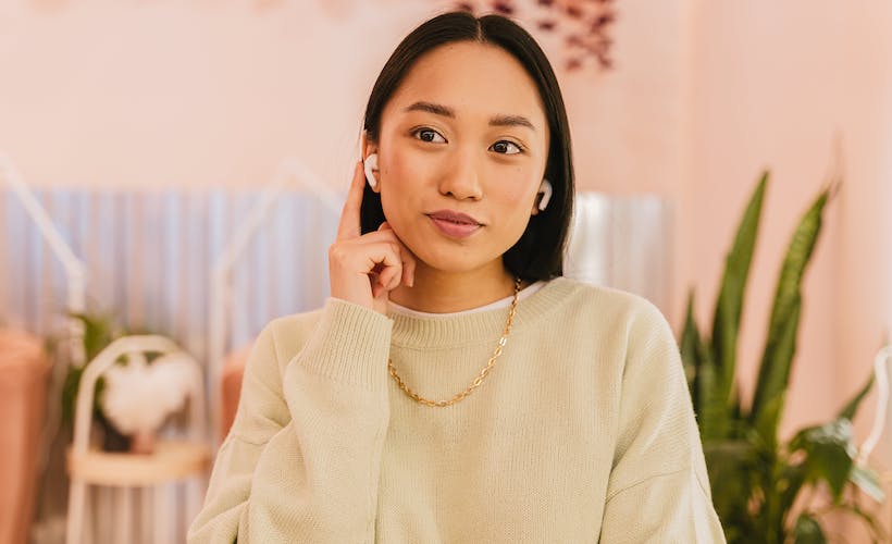 Reductress's tweet photo. Wow! Woman Successfully Used Podcasts to Stop Having an Inner Monologue: https://t.co/auPTKOXOlE https://t.co/yZGqouV4y0