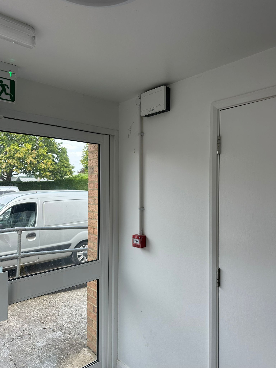 🎒🔧 The Logical Group are back to school! New LED lights and fire alarms at New Haw School. While the kids are brushing up on their ABCs, we're brushing up on our LEDs!✨ Wishing everyone a bright school year ahead! 🔔😉 #BackToSchool #LEDLighting #SafetyFirst