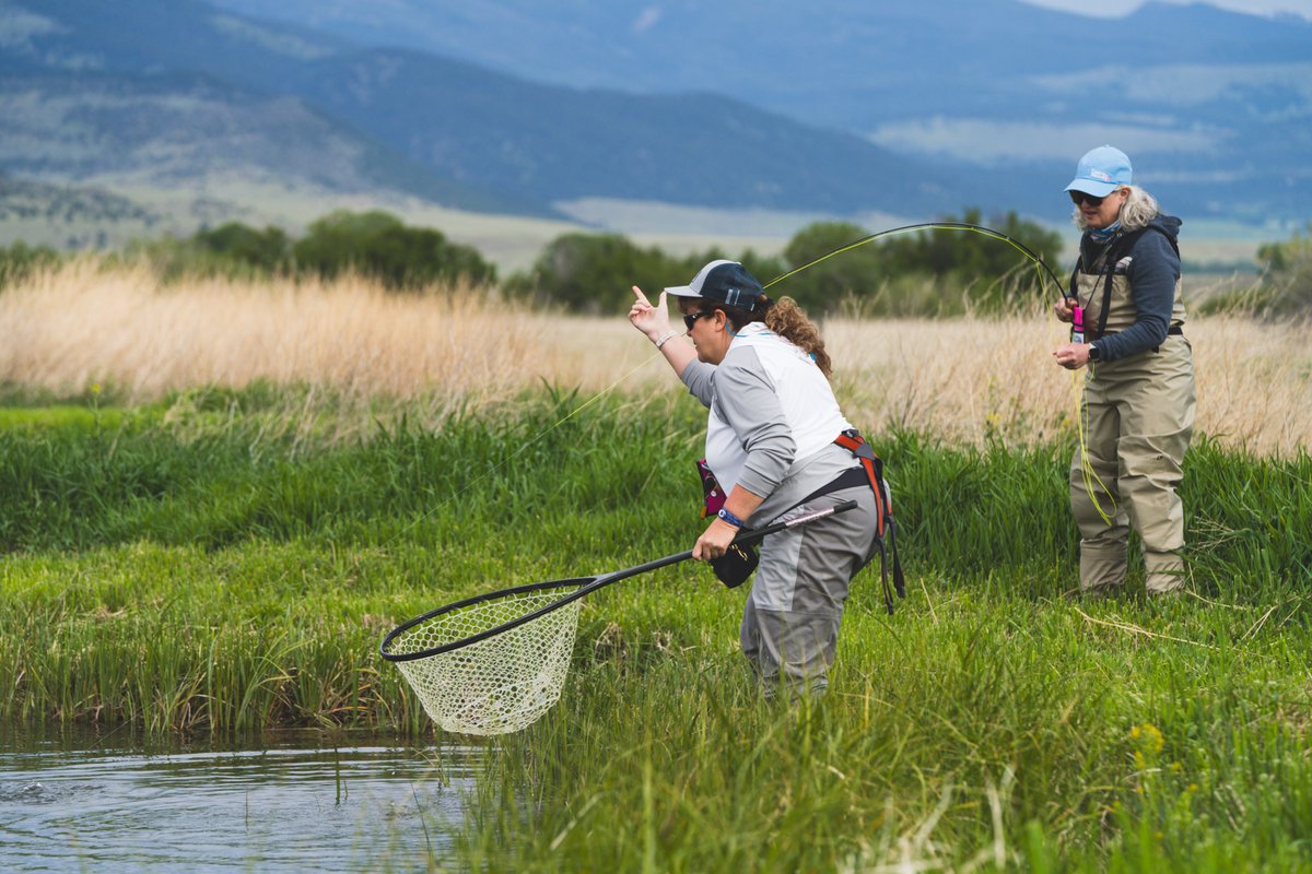A #TightLine for a long weekend. #TGIF Casting for Recovery #Montana .