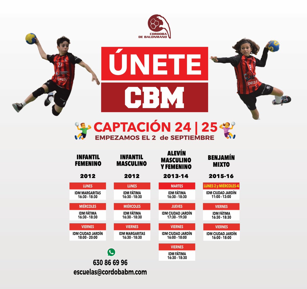 Club Córdoba de Balonmano CBM tweet media