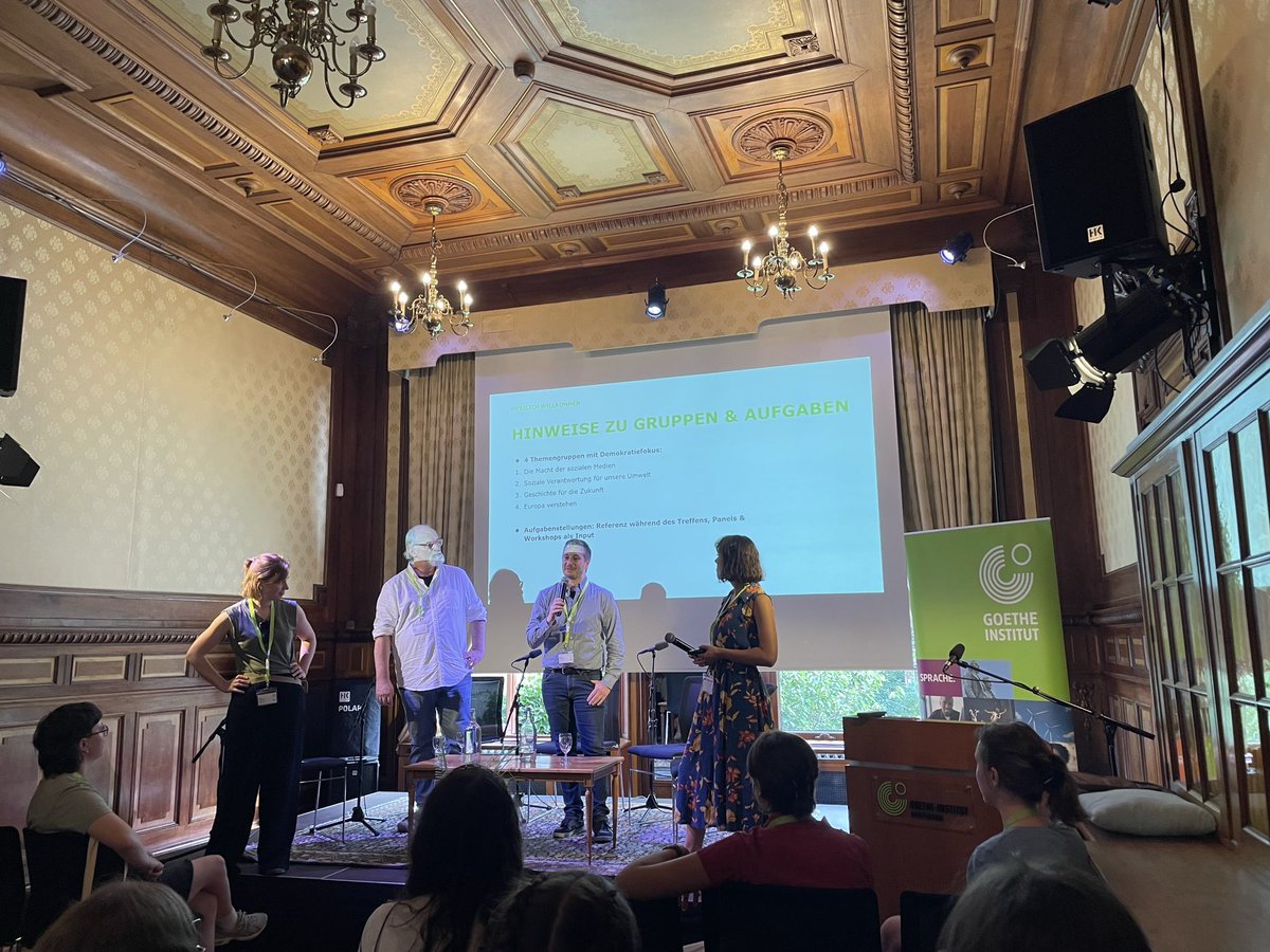 GI_London1's tweet photo. Lasting international connections through learning German: 32 young people from Denmark, the UK, Ireland, Iceland, Sweden, Finland and the Netherlands are taking part in a PASCH alumni meeting in Amsterdam this week. #PASCH #MFL #Languages https://t.co/A5k5WvkTPG