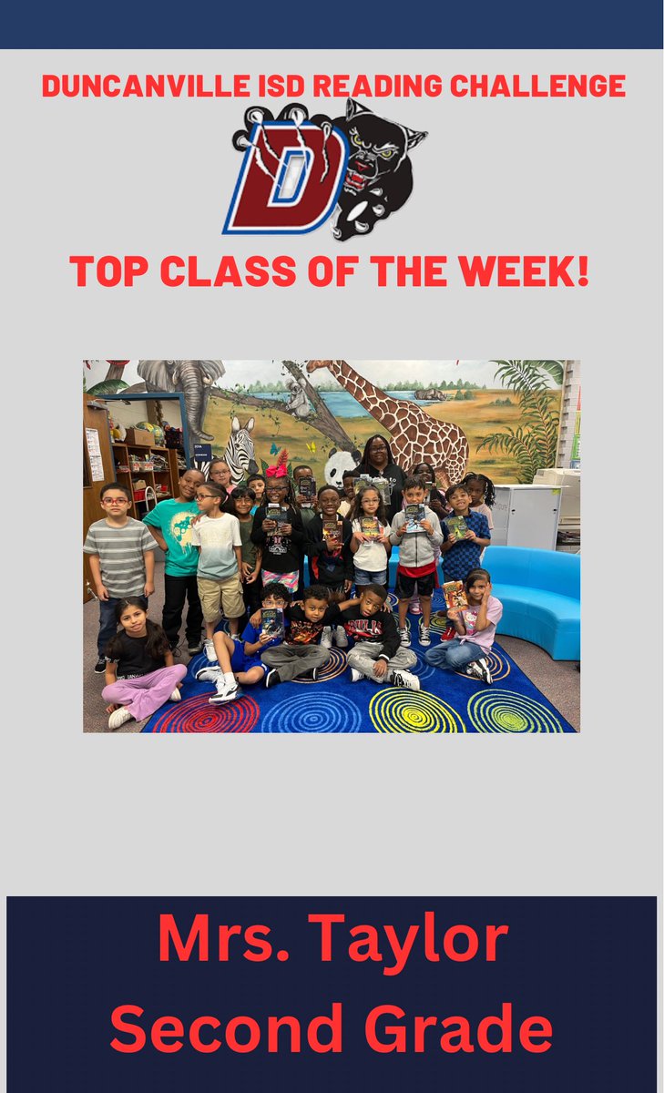 Alexander Elementary (@alexander_elem) on Twitter photo Congratulations to these classes for reading the most minutes this week in the Duncanville Reading Challenge! #beanstack <a href="/DuncanvilleISD/">Duncanville ISD</a> #LEADwithImpact #ReadingIsFun #duncanvilleisd Congratulations to these classes for reading the most minutes this week in the Duncanville Reading Challenge! #beanstack <a href="/DuncanvilleISD/">Duncanville ISD</a> #LEADwithImpact #ReadingIsFun #duncanvilleisd