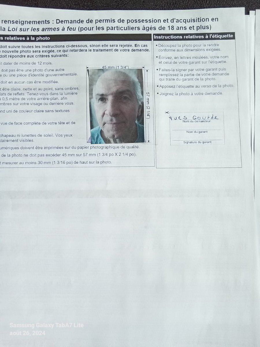 Yves, you know better than to send a request to renew firearm possession licence, yet your lovely wife attached these useless decrees to be sent to RCMP. You know these decrees from Didulo belong in the trash. (This couple hosted the circus last year)