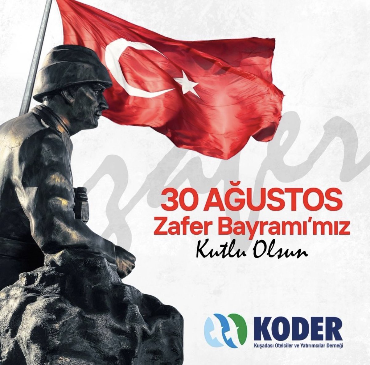 kusadasikoder's tweet image. 30 Ağustos zafer bayramımız kutlu olsun #koder