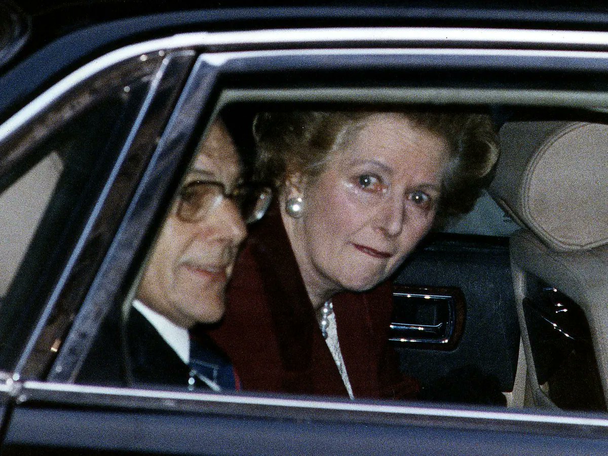 If we're talking about portraits of Thatcher today, this is my favourite image of her