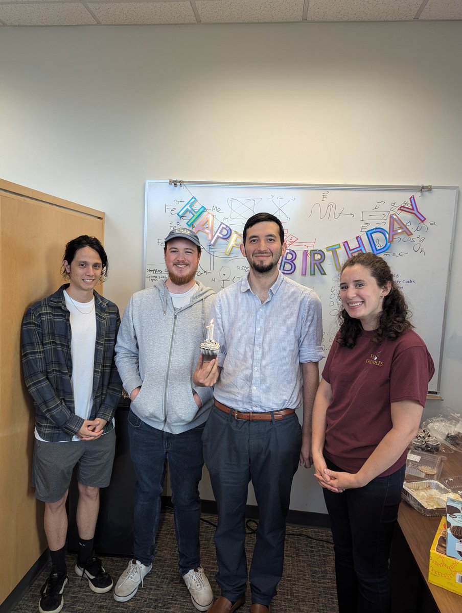 Kudisch Lab (@kudischlab) on Twitter photo The Lab turns 1! Thanks to all the <a href="/ChemistryFsu/">FSU Chemistry & Biochemistry</a> G1s who came to our celebration/open house! The Lab turns 1! Thanks to all the <a href="/ChemistryFsu/">FSU Chemistry & Biochemistry</a> G1s who came to our celebration/open house!