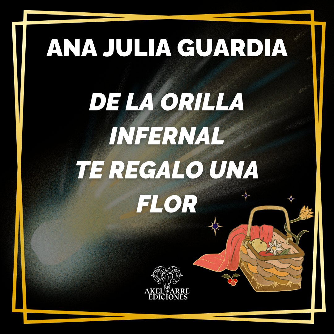 akelarre_ed's tweet photo. «De la orilla infernal te regalo una flor» de Ana Julia Guardia (@AnyaJulchen) es un relato con un worldbuilding vastísimo y una historia de sacrificio tan oscura como el lugar en el que nació su protagonista. https://t.co/RWMIc1pOnZ