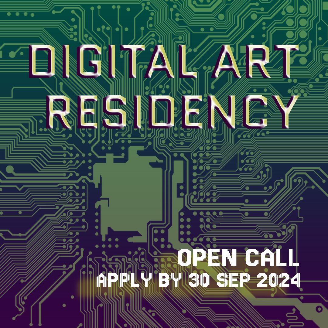 In partnership with Goldsmiths University, arebyte is hosting an in person 4-month residency in London for digital and new media technology artists, researchers and creatives!

arebyte.com/digital-art-re…

 #artistresidency #digitalartist #newmediaartist #london #artistopportunity