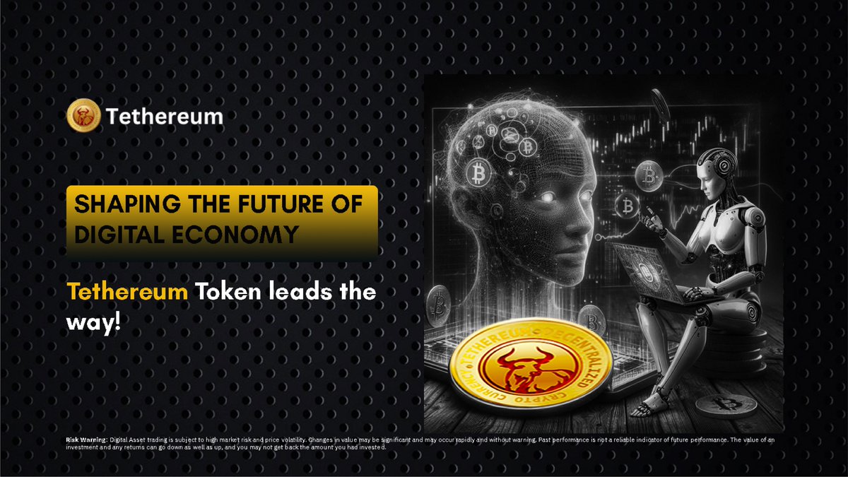 Leading the charge in the digital revolution, #Tethereum is your gateway to the future of finance! 
Dive into innovation and let your investments reflect the next wave of economic evolution. 🚀 

#DigitalEconomy #CryptoInnovation
#Cryptocurrency #CryptoTrading #T99