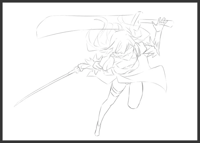 たそまるの2Bを描こうとした残骸
タイミング逃してやめちゃった 
