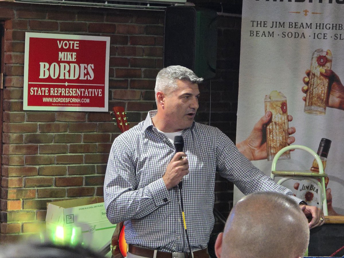ChrisBrightNH's tweet photo. Thank you to representative @MikeBordes and the Paugus Bay Pub for hosting me Tuesday night!
I had a great time getting to speak to voters in Laconia and the atmosphere was so much fun! I hope to be back soon!
#ChrisBright2024 #NH01 #NHPolitics #Congress #Veteran #MakeMission https://t.co/0ron1O6DY3
