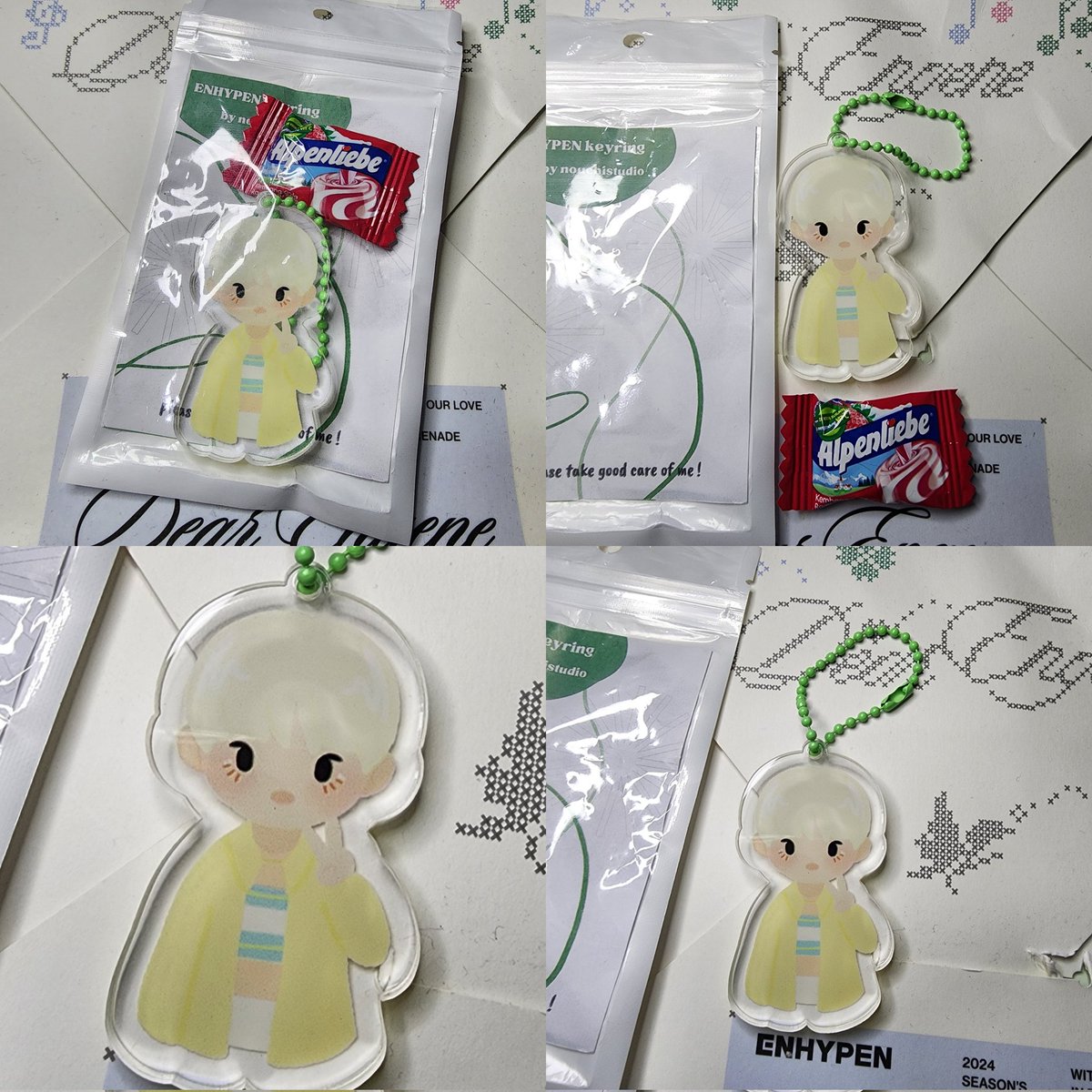 ifyoujayyes's tweet photo. thank you freebiesnya kak😍 dpt keychain riki tayo lucu banget 😭😭😭 @fleurywinkle 🧡 https://t.co/BzvcO66bM6
