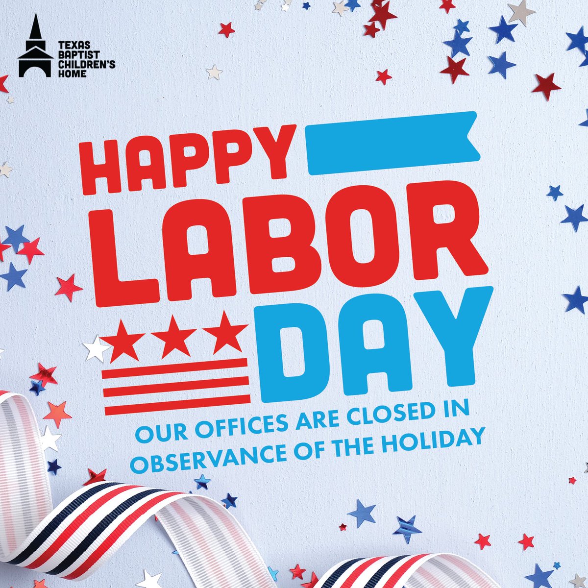 CAHMTBCH's tweet photo. We hope you enjoy a safe and blessed holiday with your family and friends! Our offices are closed today in observance of Labor Day and will reopen on Tuesday. https://t.co/ApUEuo9SGk