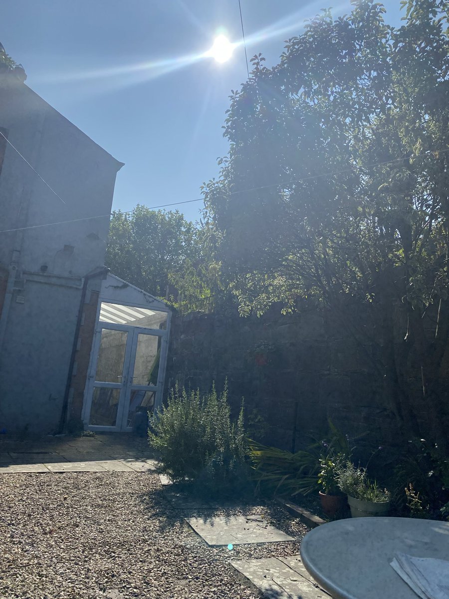 JillKerby's tweet image. What IS that brilliant orb in the sky? The temperature may only be 18C, but it is a glorious day in Dublin. Yes, it is still perpetual April, but today, in the nicest way! #Sunshine #BlueSky #CloudFree 🥳☘️🌸