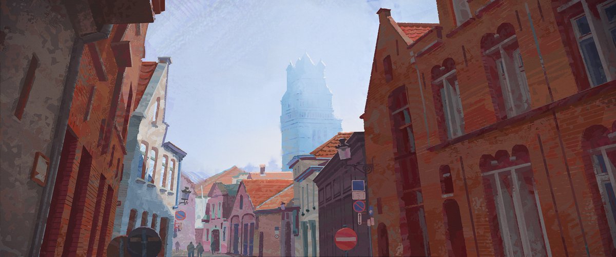 eugenpapen's tweet photo. Old city

#visualdevelopmentartist #conceptartist #backgroundartist #colorkeys #animation https://t.co/cusBIa22dC