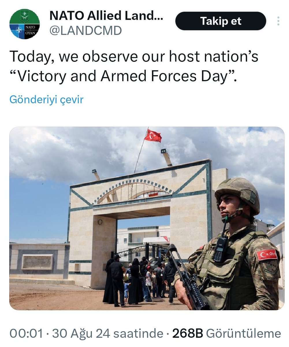 cahilins's tweet photo. -Not Action Talk Only-
Türkiye Müslüman kaldıkça NATO, BM vb. hiçbir birlik bizim yanımızda olmayacaktır. https://t.co/1KDYx1hvqc