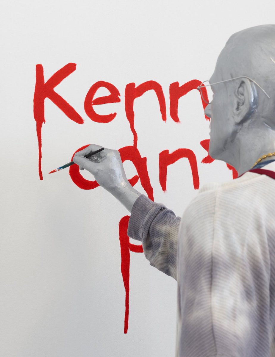 Opening tonight in Cologne, Germany at <a href="/nageldraxler/">Galerie Nagel Draxler</a> 6-9pm! <a href="/kennyschac/">kenny schachter</a> Phone Face. View the exhibition on <a href="/MakersPlace/">MakersPlace 🔳</a> 
📸’s by Simon Vogel