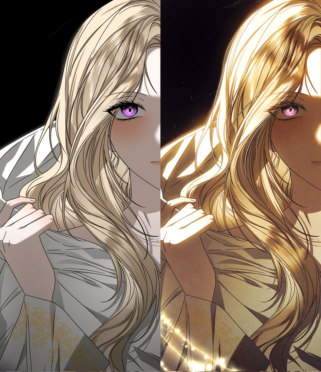 좋아하던 화가 풀렸길래,,
후보정 했던거~~~