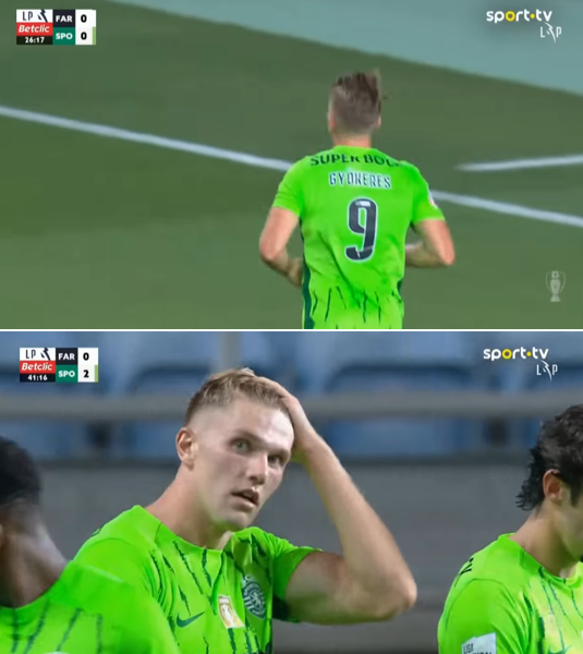foet247europa's tweet image. Viktor Gyökeres scored a hattrick as Sporting CP maintained their perfect start in the league after thrashing Farense 5-0. #SCFSCP