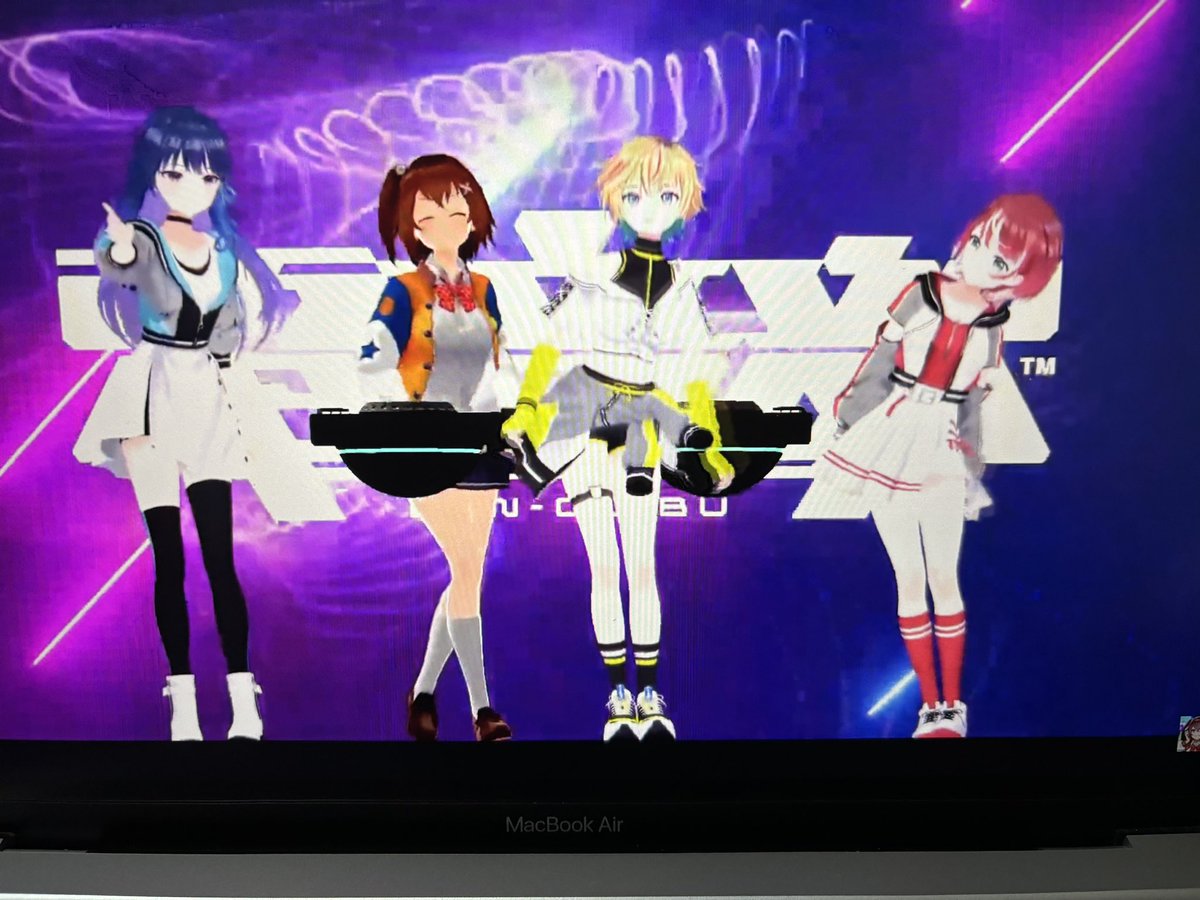 y_imtP's tweet image. ヴイアラ！？
#電音部同時視聴会DAY1