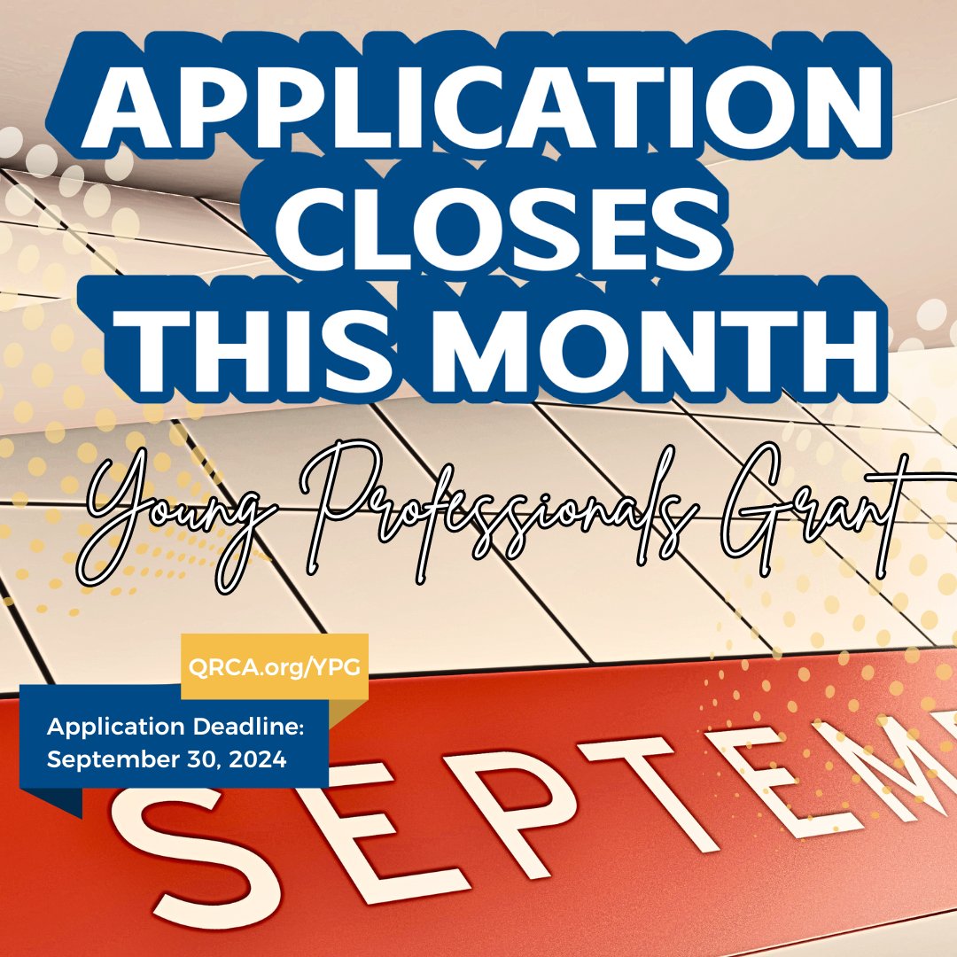 🚀 Applications for the QRCA Young Professionals Grant close THIS MONTH! 🚀

This is your opportunity to join us at QRCA 2025 in Philadelphia. Don't miss out on networking, learning, and growing with the best in the qualitative research field. 

🔗 qrca.org/ypg