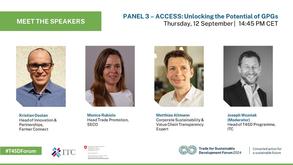 ITCnews's tweet photo. Data &amp; information are crucial for small businesses to enhance productivity and reduce costs. At the #T4SD Forum, experts will highlight the importance of global public goods in providing credible data, enhancing transparency &amp; promoting harmonization.

🔗https://t.co/oF5NAisxfC https://t.co/1bOi4oMQlB