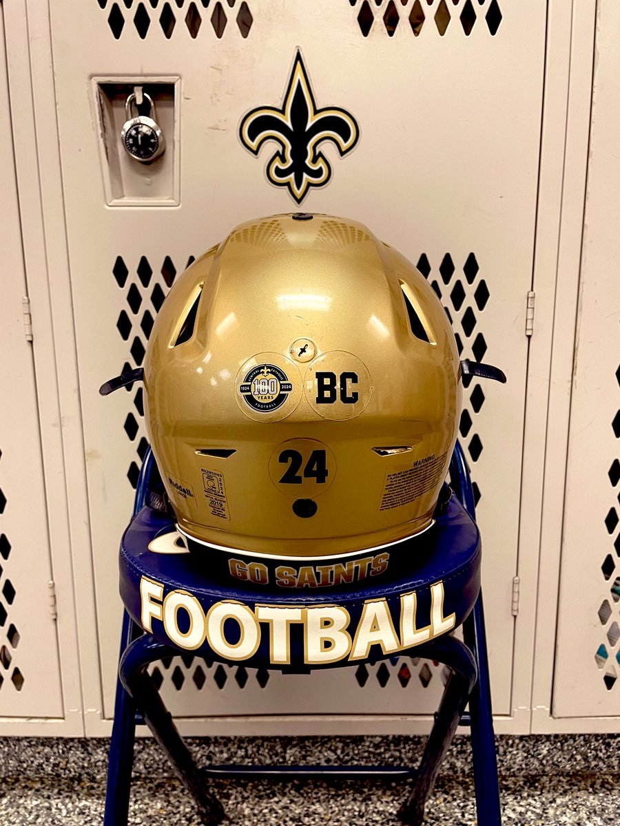 We are looking forward to kicking off the 2024 season and our 100th year of football tonight.  However, the sideline will never be the same again without Bud Concklin on it for the Saints. #GoSaints