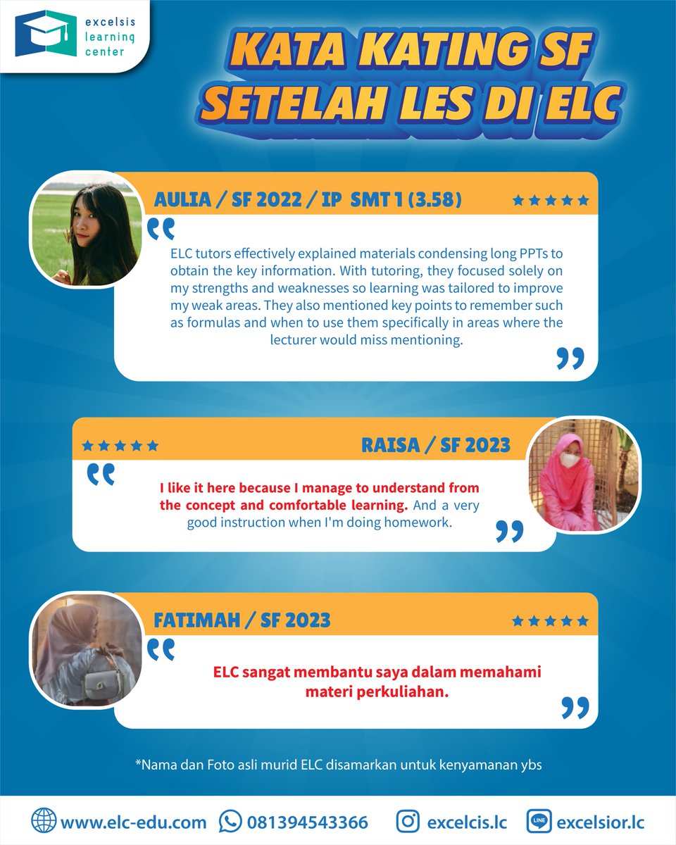 excelsislc's tweet image. 📢OPEN CLASS SF OFFLINE 📢

✅SF Grup Kecil (2-5 Orang) : 1.020.000 s/d 4.725.00 1-3X Pertemuan/Minggu
✅SF Grup Besar (6-15 Orang) : 525.000 s/d 2.655.000 1-3X Pertemuan/Minggu

#institutteknologibandung #itb #tpbitb #bimbeltpb #bimbeltpbitb #sf #sfitb