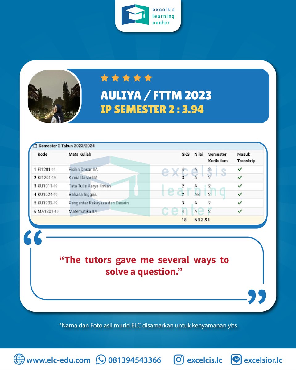 excelsislc's tweet image. 📢OPEN CLASS FTTM OFFLINE 📢

✅FTTM Ber-5 : 2.040.000 2X Meet/Minggu
✅FTTM (Gabungan) Ber-5 : 2.040.000 2X Meet/Minggu
✅FTTM Be-6 : 1.770.000 2X Meet/Minggu
✅FTTM Ber-15 : 1.575.000 3X Meet/Minggu

#institutteknologibandung #itb #tpbitb #bimbeltpb #bimbeltpbitb #fttn #fttmitb