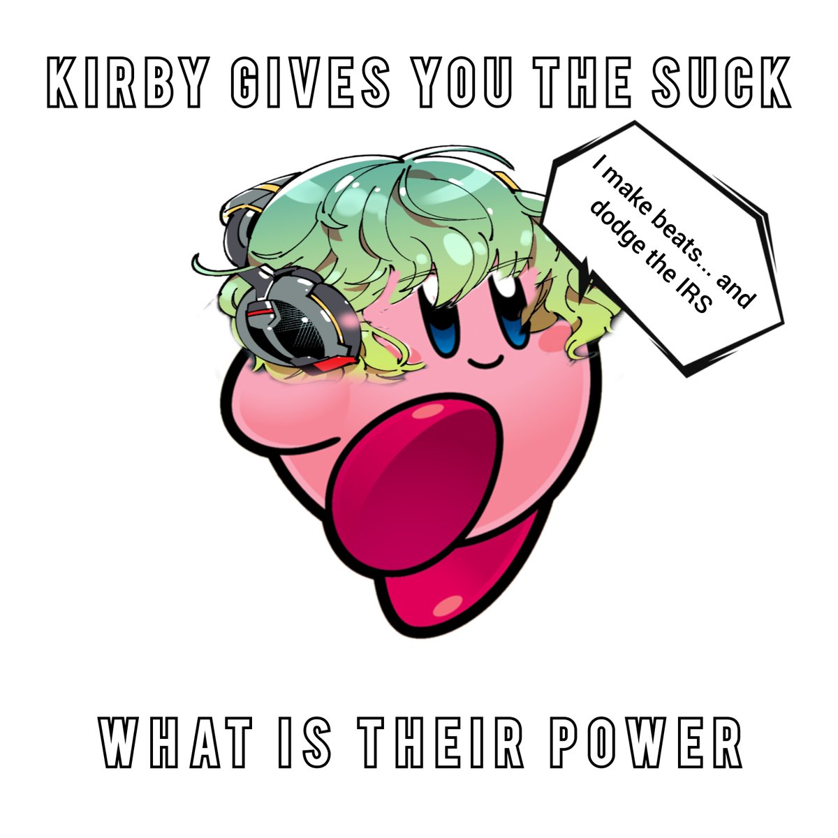 REYCALL1's tweet image. Kirby eats you... what's their power now?