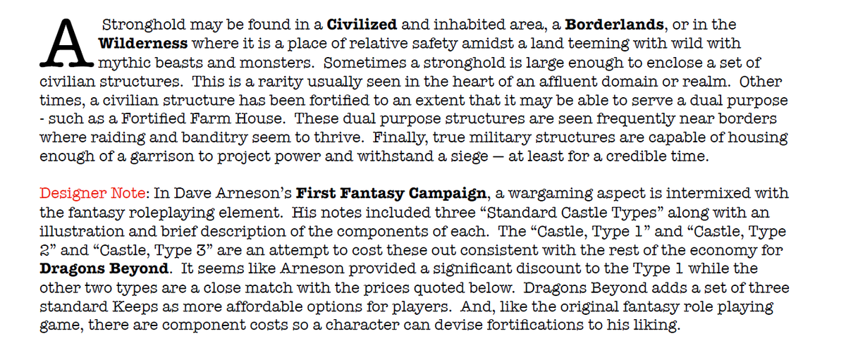 pearsesd's tweet photo. If you are any sort of D&D historian you should own a copy of Dragons Beyond. #dnd #osr #delvingdeeper #oldschoolessentials #basicdnd
Look at this designers note Rod added into his game: https://t.co/F3FfztBHLm