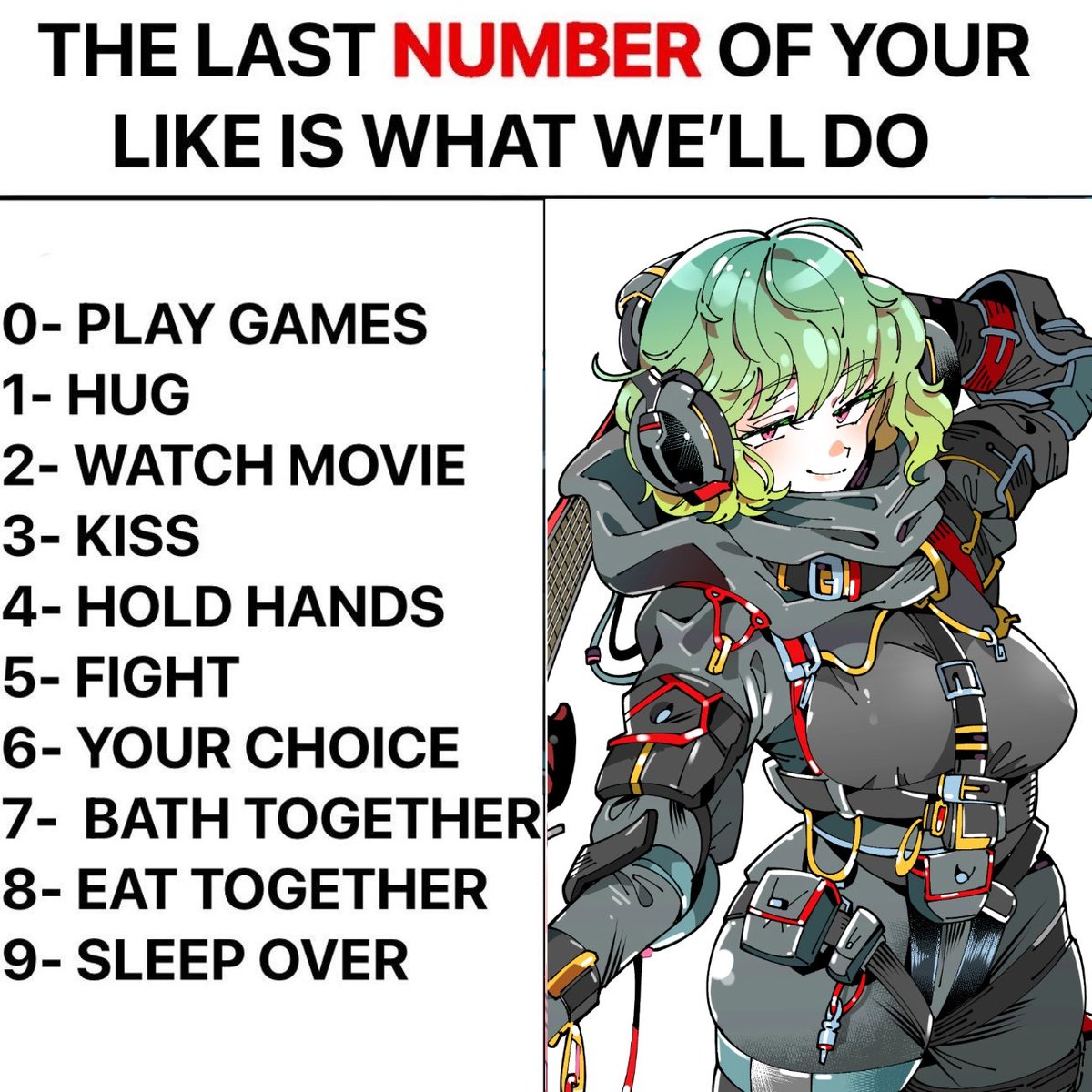 What should we do together ~

 🎧🥬