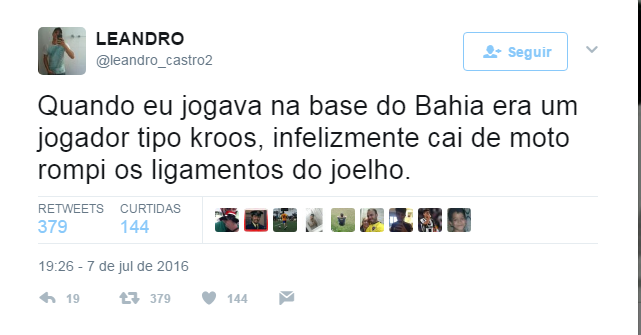 FUTEMENTALES's tweet image. o futebol brasileiro deixou de ganhar um grande atleta