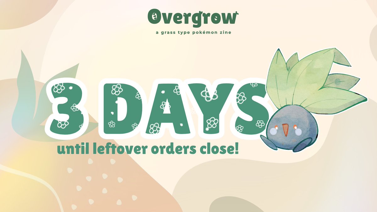 GrassTypeZine's tweet photo. Have you grabbed your bundle yet? Or will leftover sales wilt away first? Just THREE DAYS before sales close FOREVER! 

https://t.co/9tqjsIe9pC https://t.co/TlRdmmmCsc
