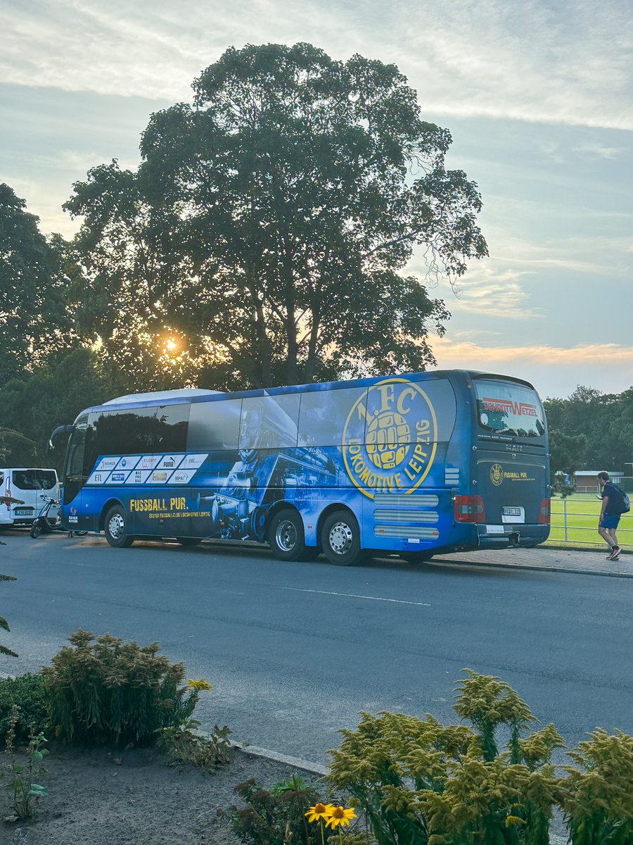 JoeyCorlett's tweet image. Hit game 199 last night. Lokomotive Leipzig tore apart Hertha BSC II at the Amatuerstadion. Lok keeping up their early promotion push. #RLNO