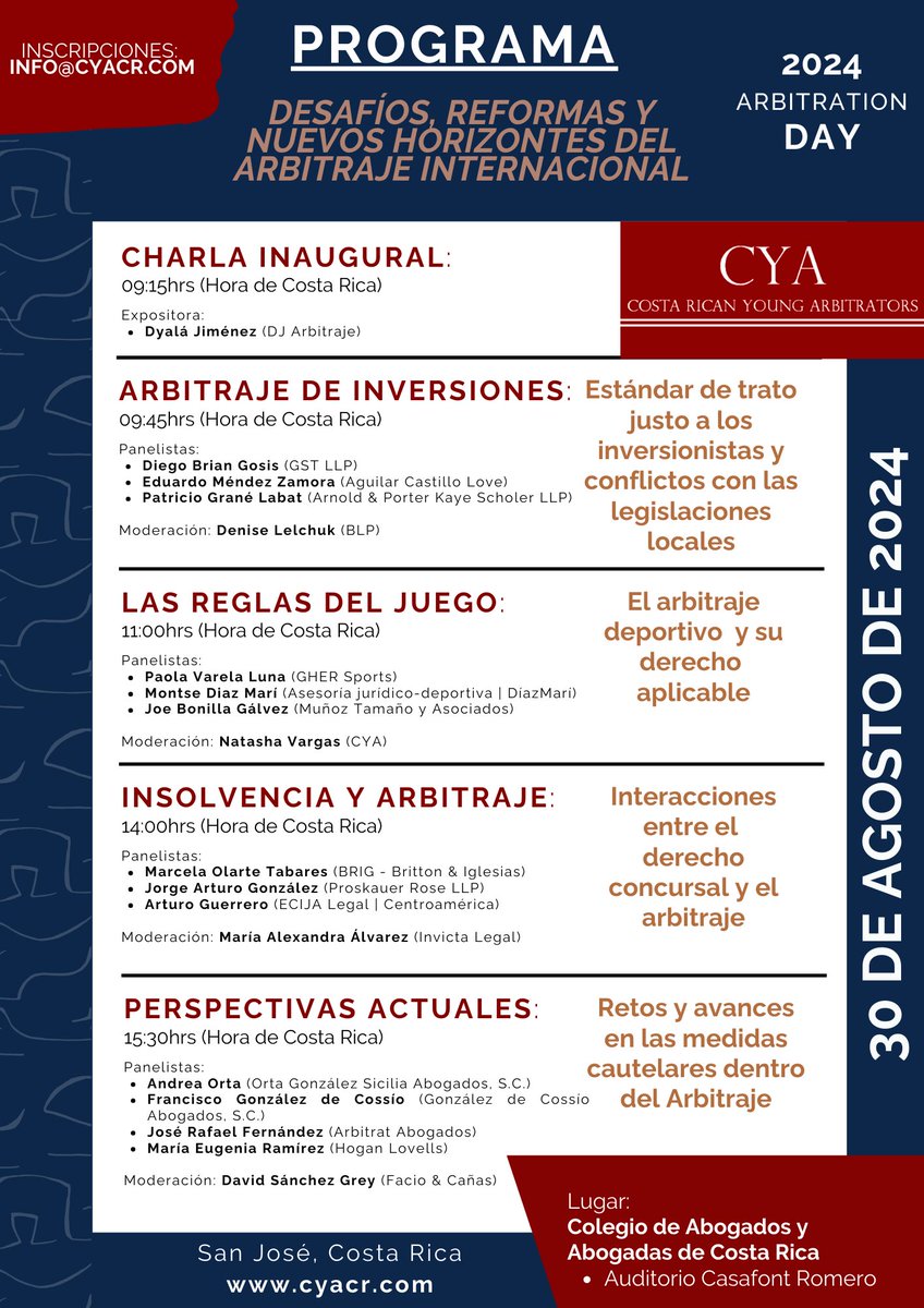 Costa Rican Young Arbitrators tweet media