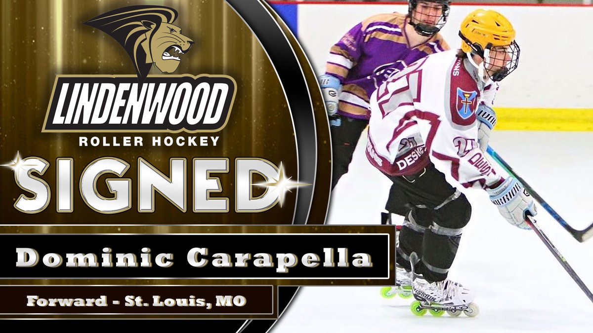 Thrilled to announce another commitment starting this fall as we welcome Dom Carapella to the Lions family! Dom led the DeSmet Spartans in scoring last season &amp; is a great addition to our program! <a href="/dominic69658147/">dominic</a> <a href="/MOInlineHockey/">MOIHA</a> <a href="/DeSmetInline/">De Smet Inline Hockey</a>