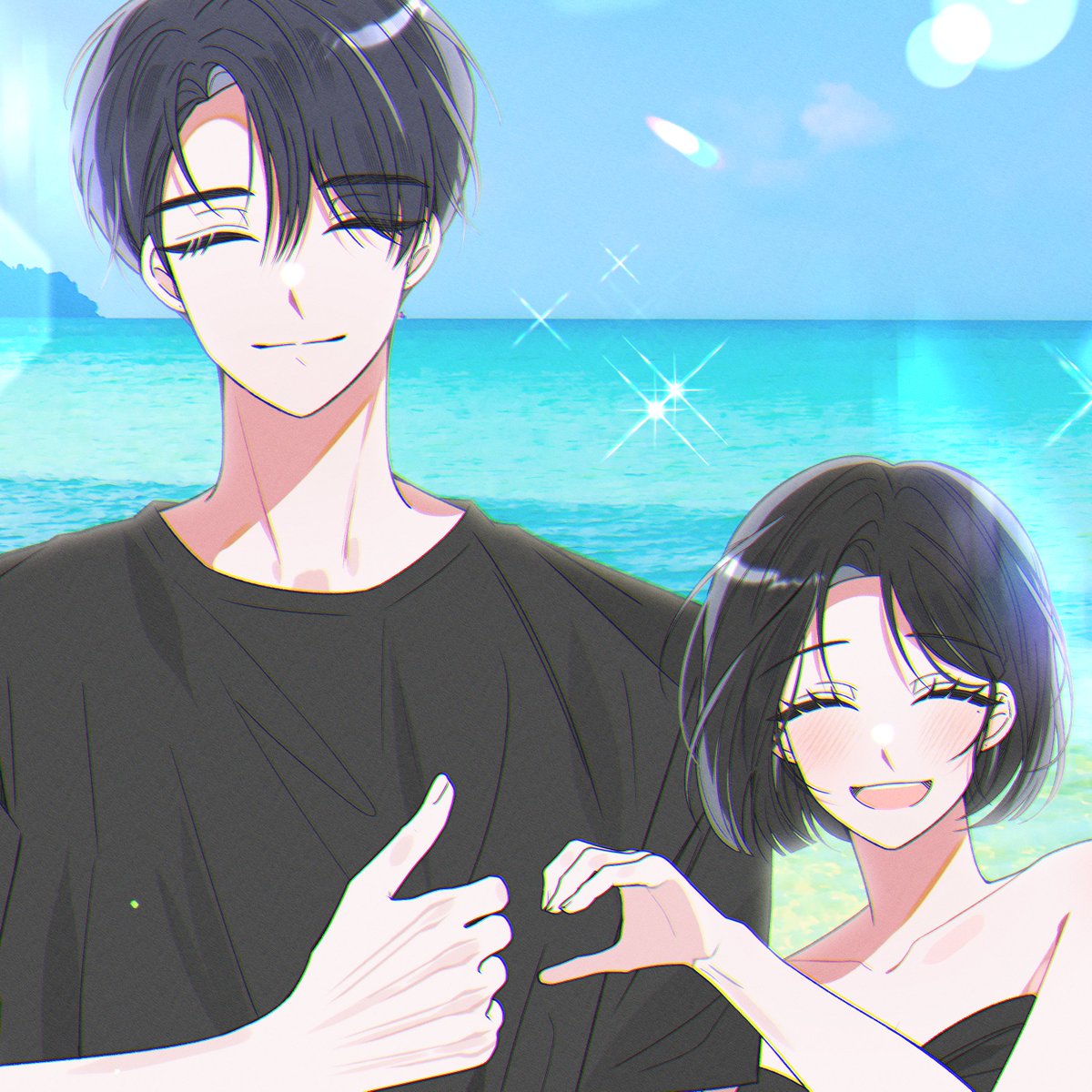 최근 작업했던 일러스트 타입 완성본입니다! 신청 감사합니다^//^💕