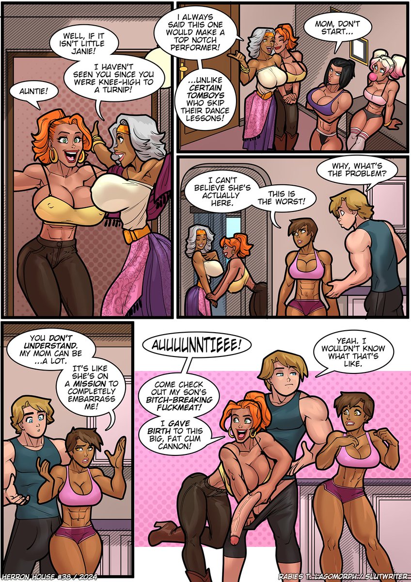 S W (@slutwriter) on Twitter photo In Herron House #38, we why John understands better than most why Vera is so tense around her mother.
Art by <a href="/RabiesTL/">Rabies T Lagomorph</a>!
High-res version + support the comic here:
subscribestar.adult/posts/1466894 In Herron House #38, we why John understands better than most why Vera is so tense around her mother.
Art by <a href="/RabiesTL/">Rabies T Lagomorph</a>!
High-res version + support the comic here:
subscribestar.adult/posts/1466894