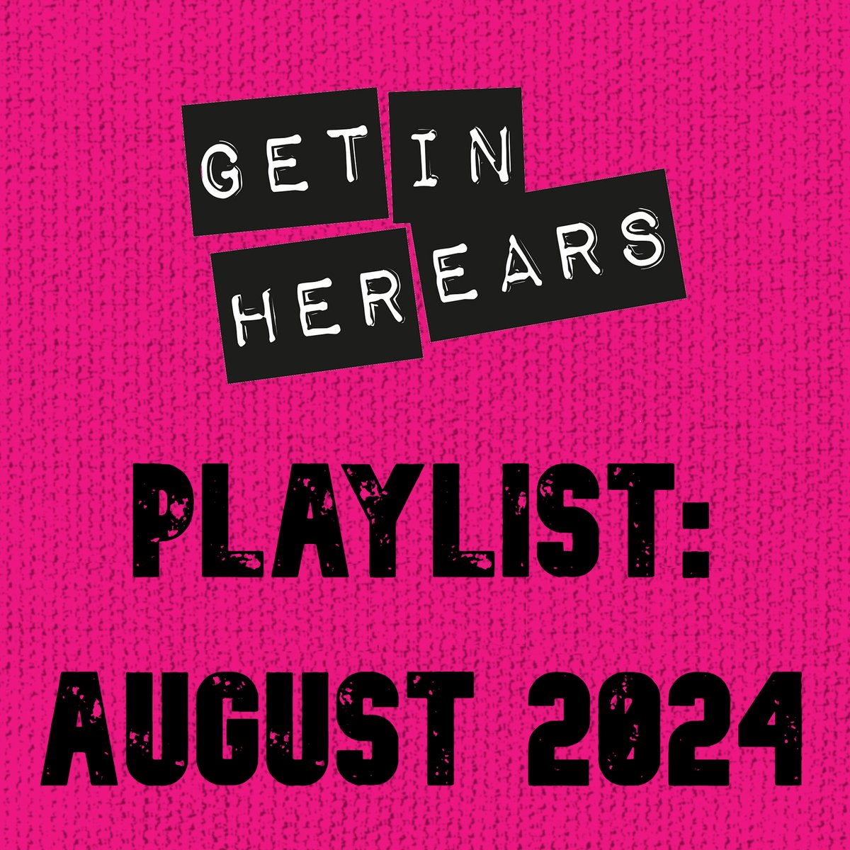 Get In Her Ears (@getinherears) on Twitter photo Just in time for the weekend...get our August #NewMusic Playlist in your ears! ๐ต
Ft. <a href="/circemusic_/">Circe</a> <a href="/girlgordonband/">GIRL GORDON</a> <a href="/scrunchiesband/">scrunchies</a> <a href="/queencultband/">๐๐๐๐๐ ๐ฎ๐๐๐</a> <a href="/UmJenniferBand/">Um, Jennifer?</a> <a href="/prettybittermp3/">pretty bitter is counting days until fauxchella</a> <a href="/JemmaFreeman3/">Jemma Freeman and The Cosmic Something</a> <a href="/husknoise/">HUSK</a> <a href="/joannasternberg/">joannasternberg</a> & more! โค๏ธโ๐ฅ
Listen here: getinherears.com/2024/08/30/plaโฆ Just in time for the weekend...get our August #NewMusic Playlist in your ears! ๐ต
Ft. <a href="/circemusic_/">Circe</a> <a href="/girlgordonband/">GIRL GORDON</a> <a href="/scrunchiesband/">scrunchies</a> <a href="/queencultband/">๐๐๐๐๐ ๐ฎ๐๐๐</a> <a href="/UmJenniferBand/">Um, Jennifer?</a> <a href="/prettybittermp3/">pretty bitter is counting days until fauxchella</a> <a href="/JemmaFreeman3/">Jemma Freeman and The Cosmic Something</a> <a href="/husknoise/">HUSK</a> <a href="/joannasternberg/">joannasternberg</a> & more! โค๏ธโ๐ฅ
Listen here: getinherears.com/2024/08/30/plaโฆ