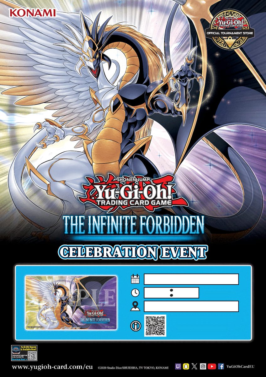 Infinite Forbidden celebration events <a href="/PopNTee1/">Pop N Tee 🏴󠁧󠁢󠁳󠁣󠁴󠁿</a> Cambuslang 

#yugioh #infiniteforbidden #popntee #gamingcafe #cambuslang #celebrationevent