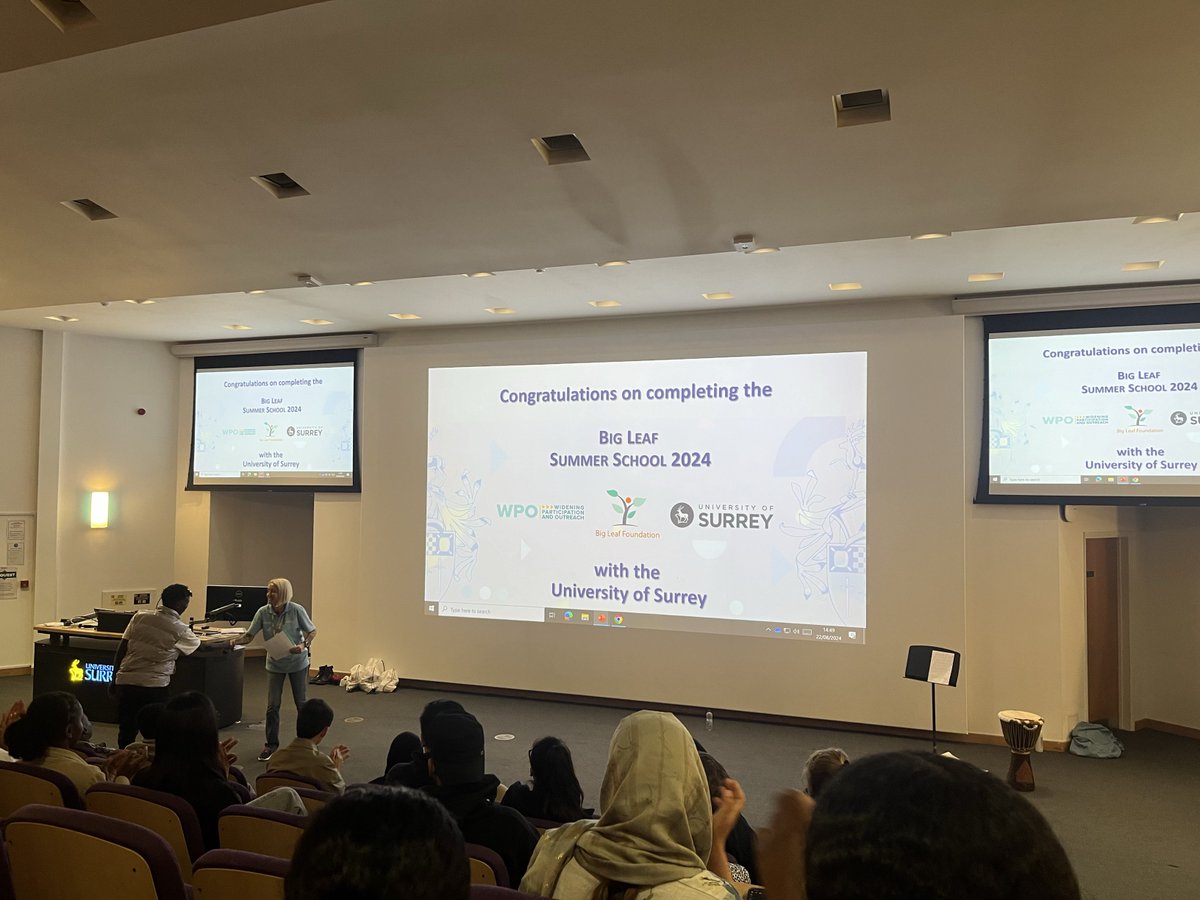 Our annual Summer School with the <a href="/BigLeafSurrey/">Big Leaf 🧡</a>  foundation was held last week. Over 3 days we worked with <a href="/SurreyPolice/">Surrey Police</a> and Faith Leaders to share knowledge, embrace diversity &amp; celebrate identity.  Everyone enjoyed the experience and felt welcomed in a University environment🌟