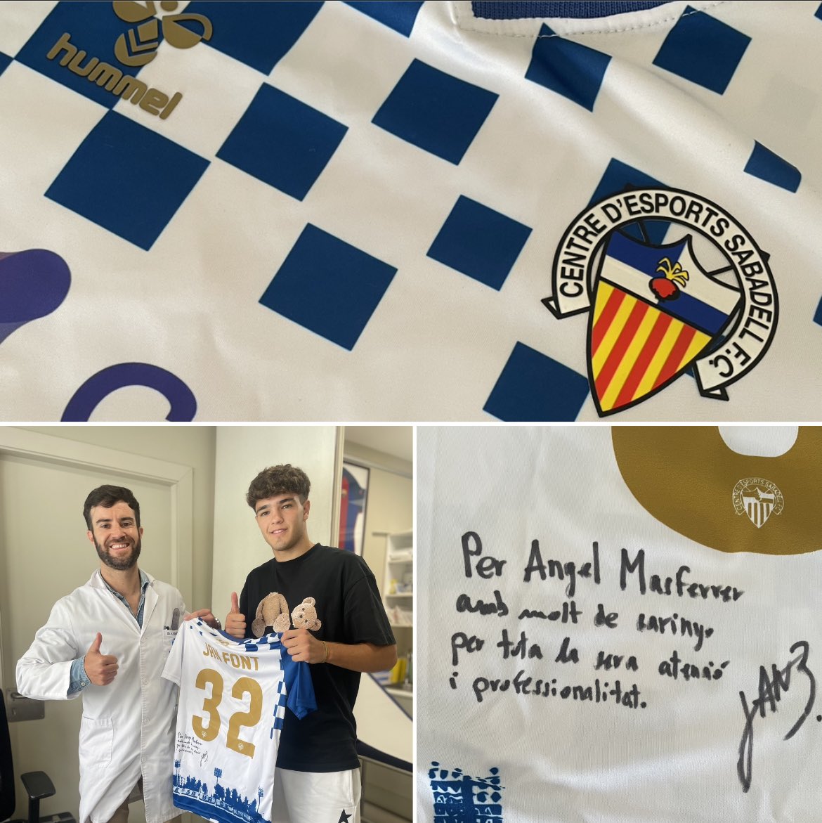 Thanks for your trust and all the best for the 24-25 season. Força Arlequinats  #acl #kneesurgery