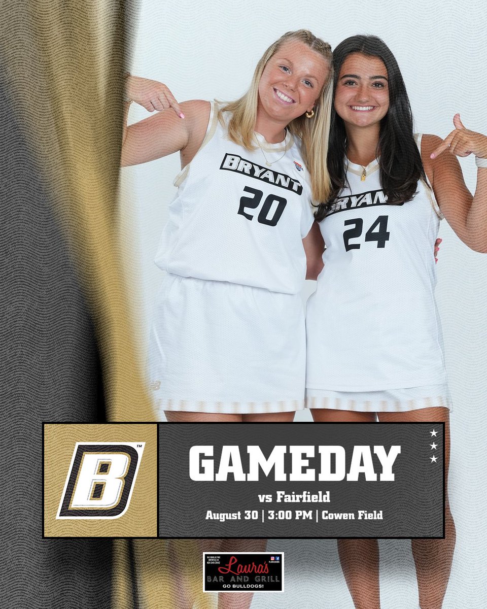 BryantFH's tweet photo. GAMEDAY

🆚 Fairfield
📍Cowen Field
⏰ 3:00 PM
📊 https://t.co/TOB0IDcgSh
💻 https://t.co/UxOHvSN7Lk https://t.co/nFBOjh3dL0