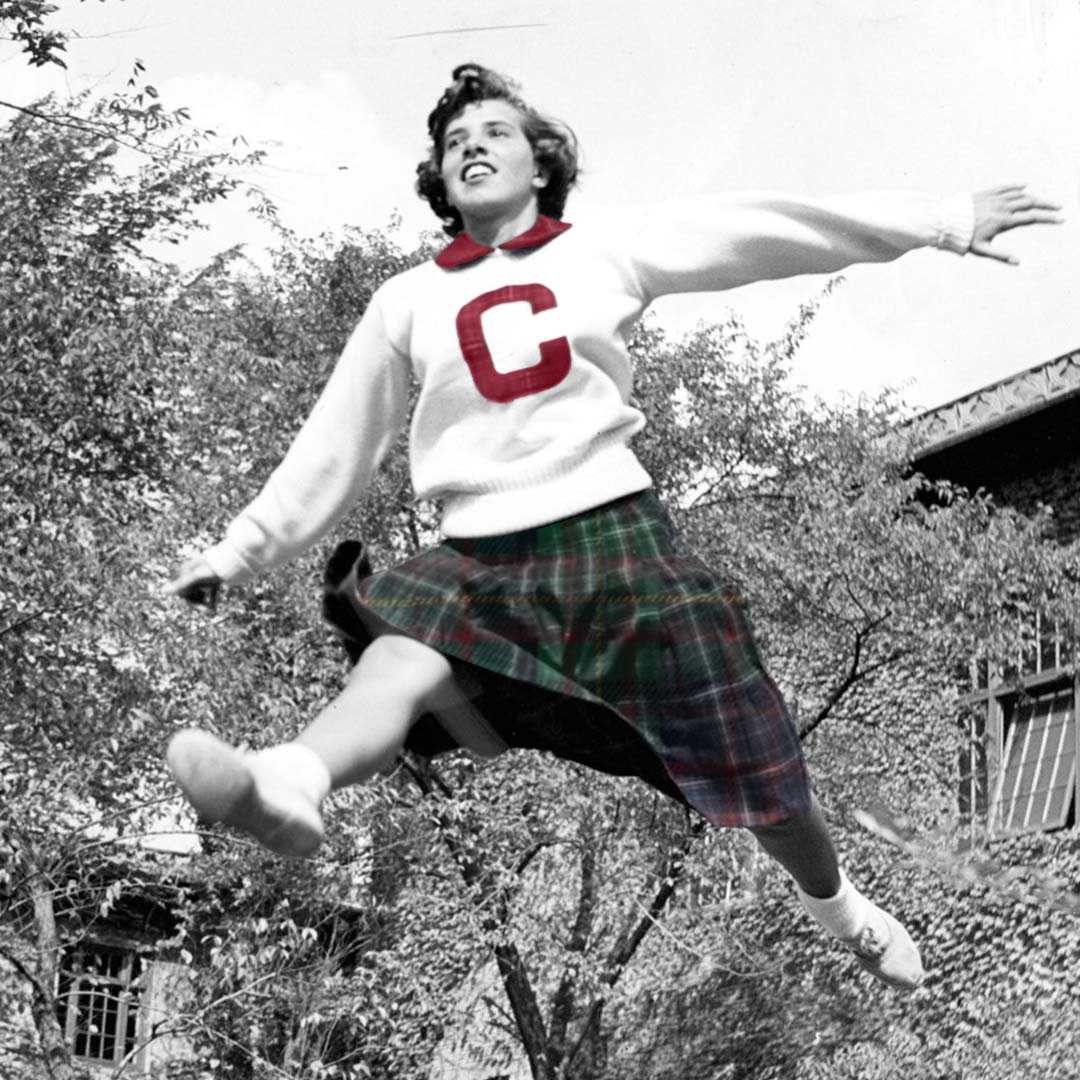CMU Libraries (@cmulibraries) on Twitter photo Today is #CollegeColorsDay! Wear your #TartanProud, #CMU!
Colorized image of a <a href="/CarnegieMellon/">Carnegie Mellon University</a> cheerleader (c.1967) found in the University Archives, available online via our Digital Collections. Today is #CollegeColorsDay! Wear your #TartanProud, #CMU!
Colorized image of a <a href="/CarnegieMellon/">Carnegie Mellon University</a> cheerleader (c.1967) found in the University Archives, available online via our Digital Collections.