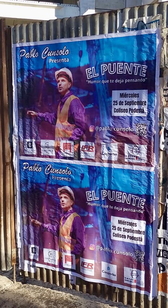 Te espero el 25/9 en el Coliseo Podestá!